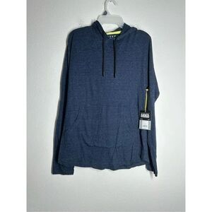 NWT Straight Faded Men’s Cotton Blend Bleu Activewear  Lightwear Hoodie Size S